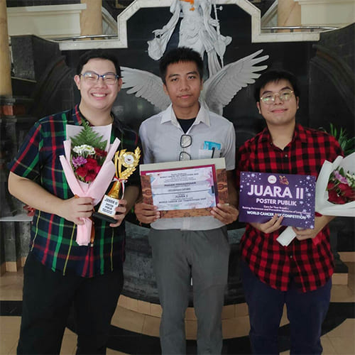 Juara 2 Kategori Lomba Poster Publik dalam kegiatan World Cancer Day Competition 2020