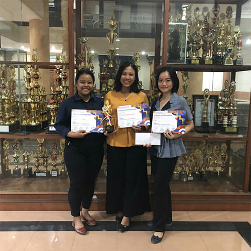 Juara 3 Kategori Lomba Literature Review dalam kegiatan Scientific Atmosphere 12